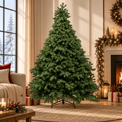 Albero di Natale Majella con chioma extra folta in PE e PVC – foto 2