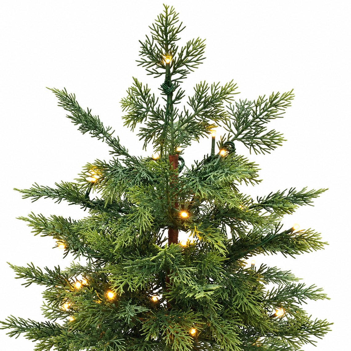 Albero di Natale Spica 210 cm con LED a luce calda – foto 5
