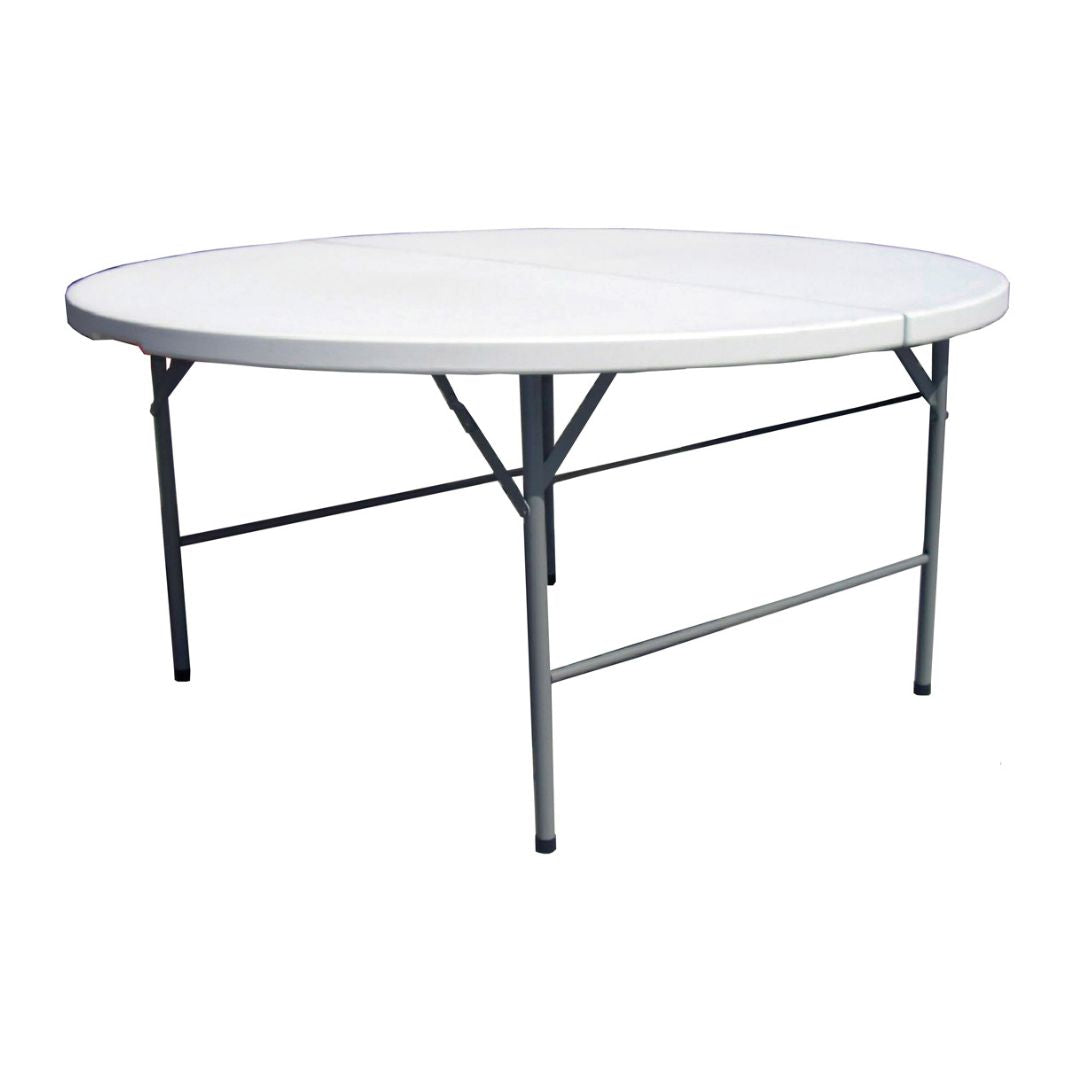 Tavolo Catering Rotondo Pieghevole Ø150 cm in Polietilene
