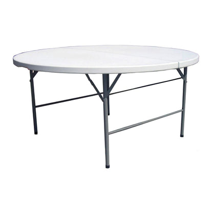 Tavolo Catering Rotondo Pieghevole Ø150 cm in Polietilene