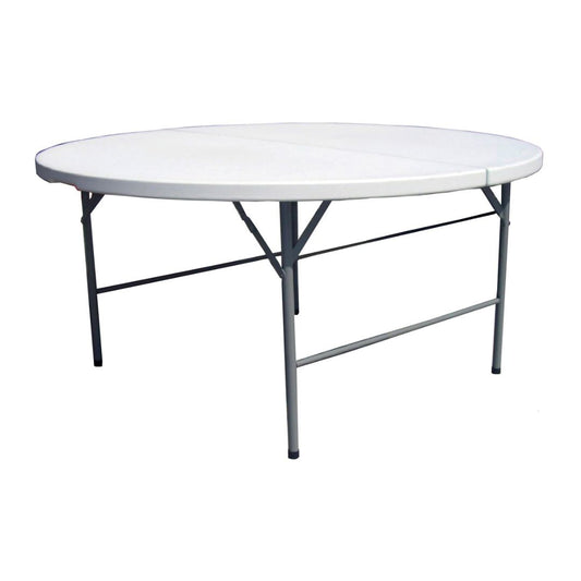 Tavolo Catering Rotondo Pieghevole Ø150 cm in Polietilene