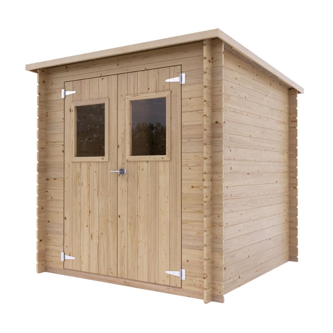 Casetta in legno Vibo 198x198 cm – Kit Montaggio Incluso